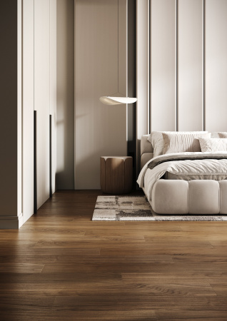 Кварцевый паркет Quartz Parquet Классик Орех Американский 400-29 7/1,2 мм